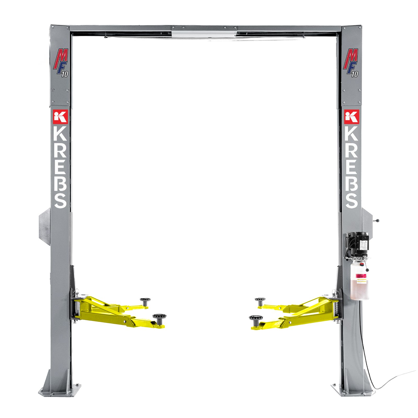 Automotive shop lift equipment planned for a commercial service facility